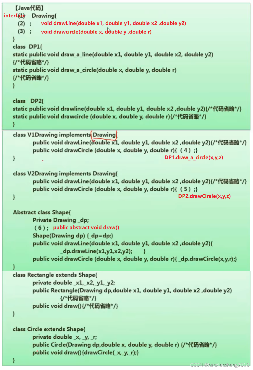 软件设计师-应用技术-面向对象程序设计题5