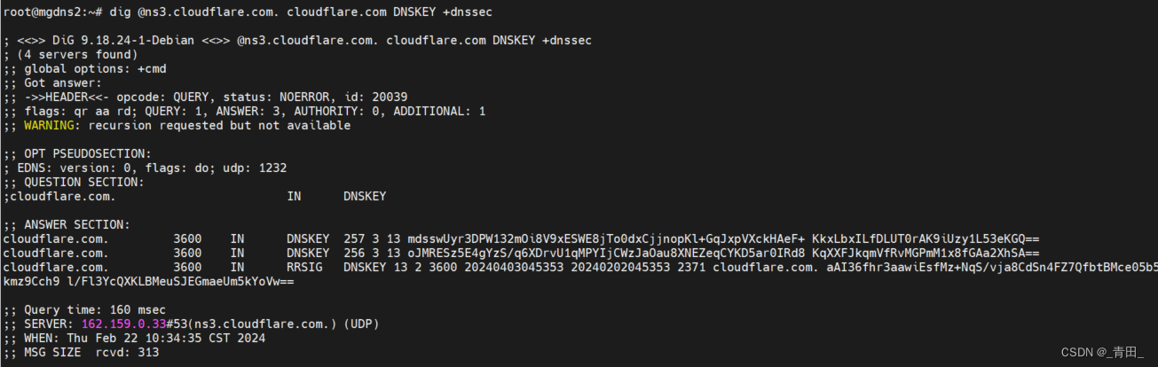 DNS KeyTrap漏洞-针对DNSSEC校验的安全漏洞_dnssec验证签名的问题-CSDN博客