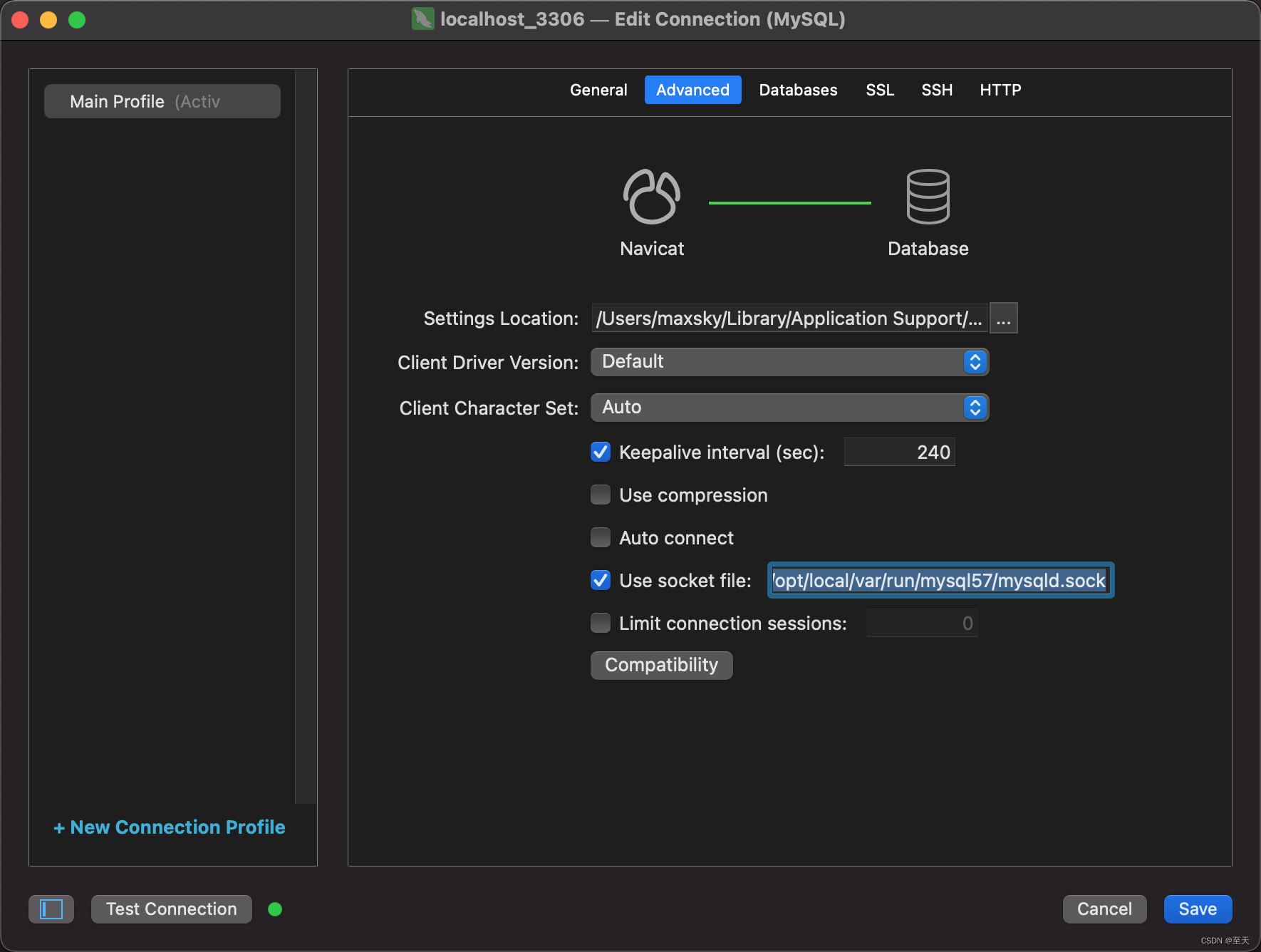 macOS 通过 MacPorts 正确安装 MySQL 同时解决无法连接问题