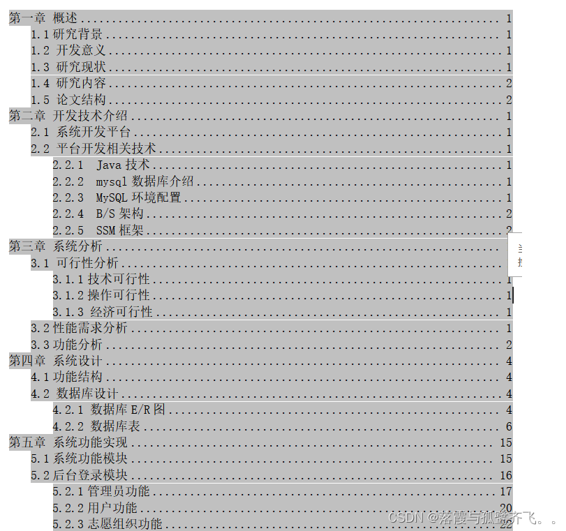 基于ssm的志愿者招募系统的设计与实现(程序+文档+数据库）