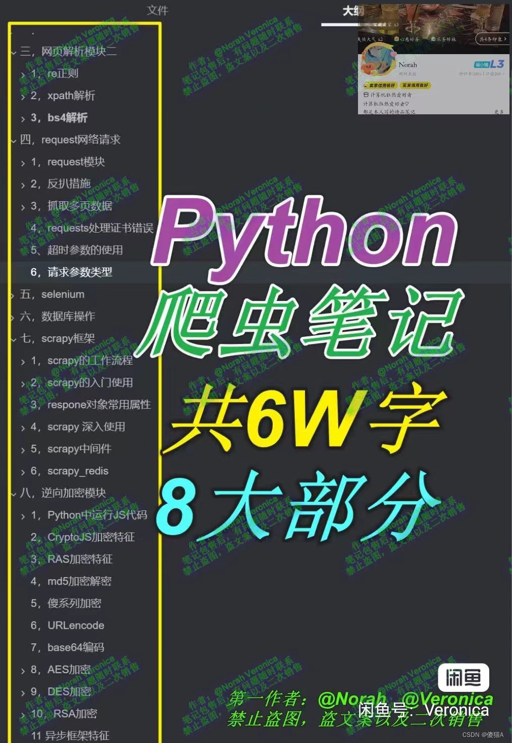 【Python爬虫--scrapy+selenium框架】超详细的Python爬虫scrapy+selenium框架学习笔记（保姆级别的，非常详细）