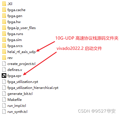 FPGA高端项目：纯verilog的 10G-UDP 高速协议栈，提供7套工程源码和技术支持