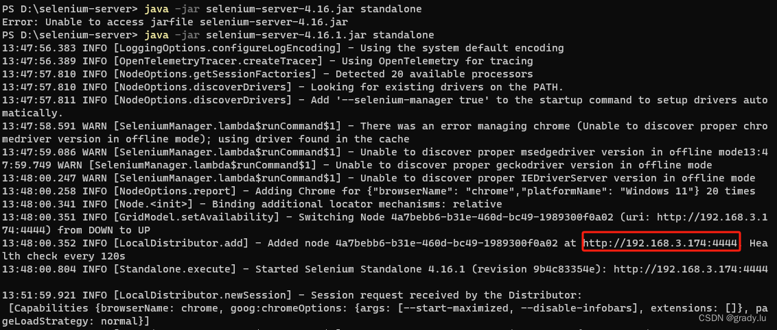 Selenium+Remote WebDriver+<span style='color:red;'>python</span><span style='color:red;'>脚本</span>访问<span style='color:red;'>示例</span>