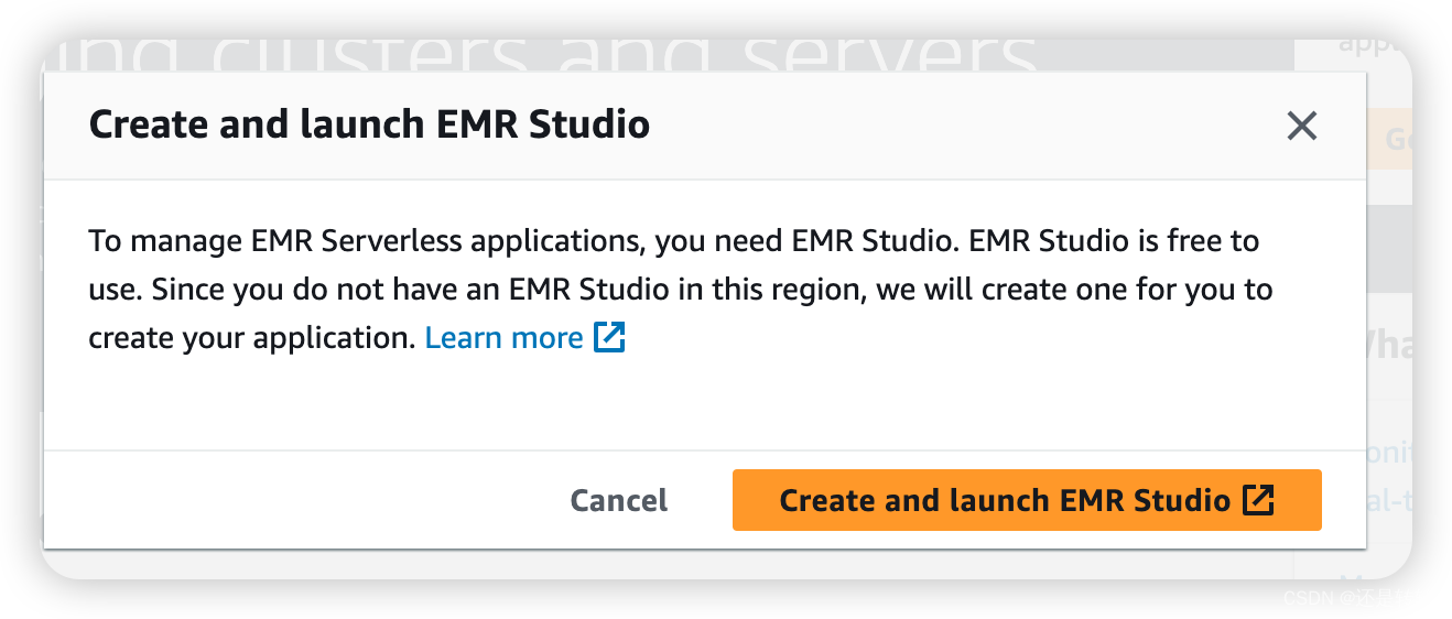 AWS EMR Serverless