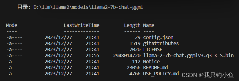 Windows <span style='color:red;'>CPU</span><span style='color:red;'>部署</span><span style='color:red;'>llama</span><span style='color:red;'>2</span>量化模型并<span style='color:red;'>实现</span>API接口