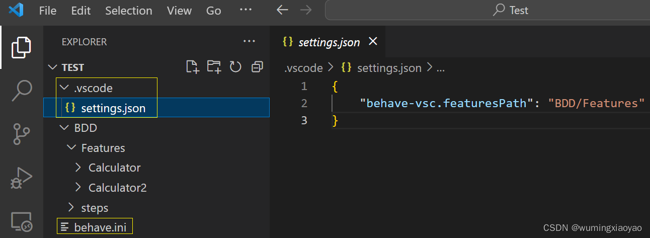 BDD - Python Behave VS Code 插件 Behave VSC