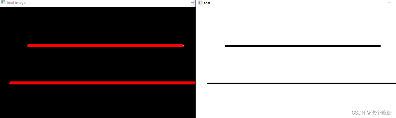 18 OpenCV<span style='color:red;'>霍</span><span style='color:red;'>夫</span>变换<span style='color:red;'>检测</span>直线