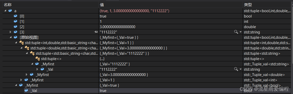 C++之std::tuple(二) : 揭秘底层实现原理