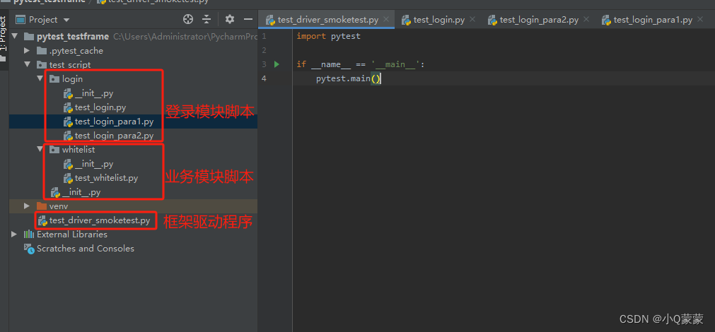 Python测试框架——Pytest框架设计_pytest框架项目结构-CSDN博客
