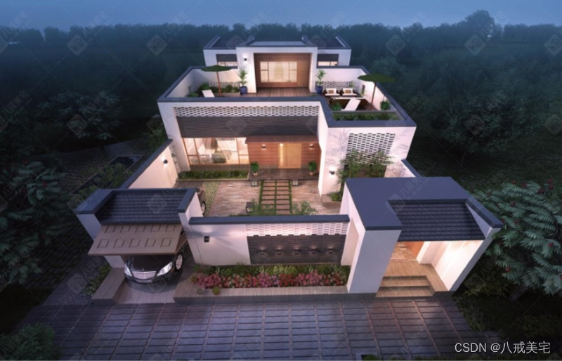 2024年4款中式农村自建房庭院设计-CSDN博客