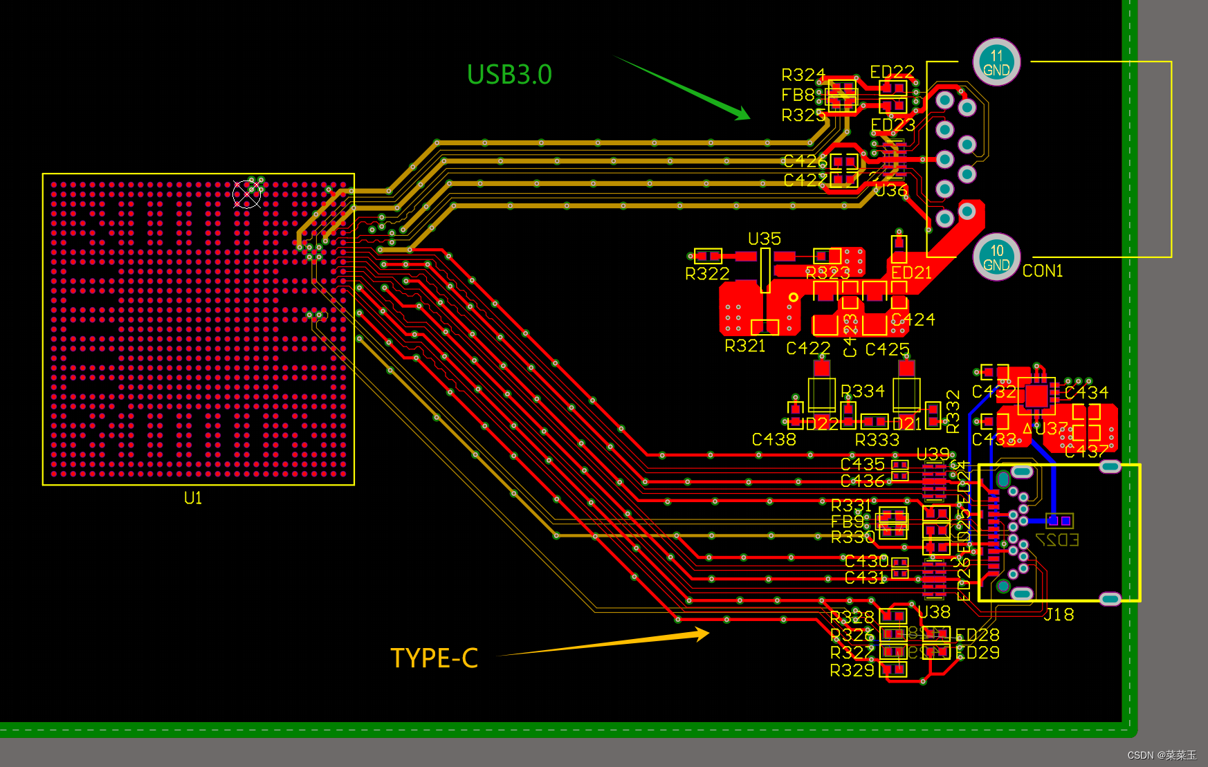 USB-Type-C PCB布局布线设计规范_type-c Pcb走线-CSDN博客