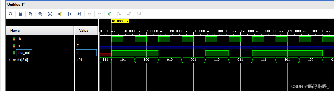 LFSR线性反馈移位寄存器及Verilog实现