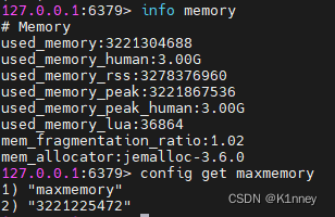 redis异常：OOM command not allowed when used memory ＞ ‘maxmemory‘