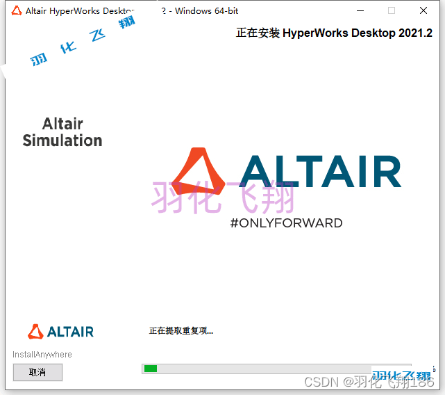 Altair HyperWorks 2021.2软件安装教程(附软件下载地址)_1_示意图