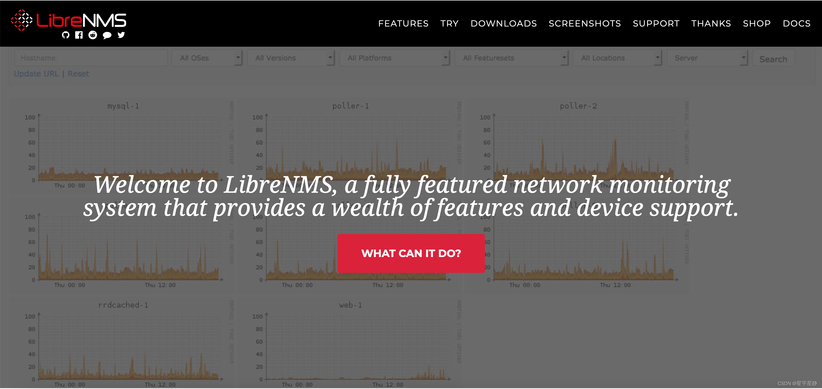 LibreNMS：从docker出发