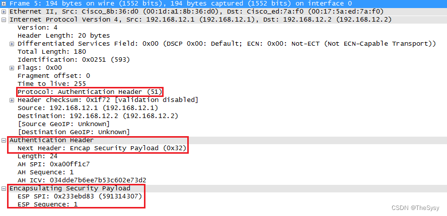 【网络安全技术】IPsec——AH和ESP