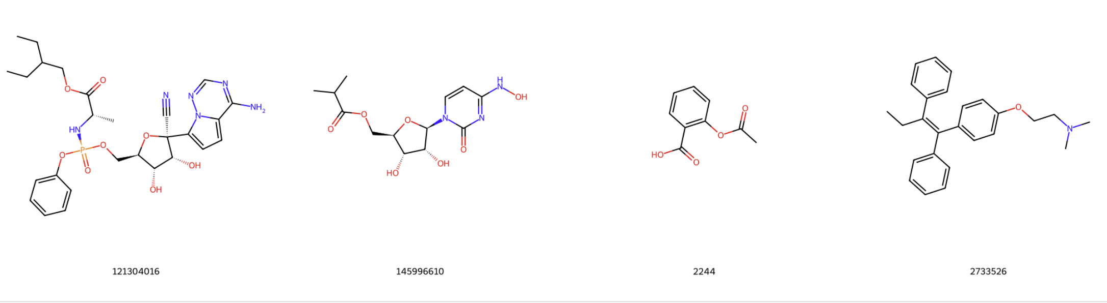 在Jupyter-lab中使用RDKit画分子2D图