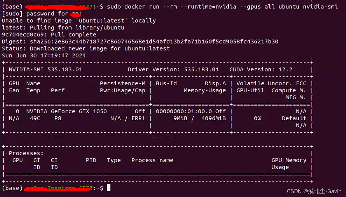 【docker nvidia/cuda】ubuntu20.04安装docker踩坑记录