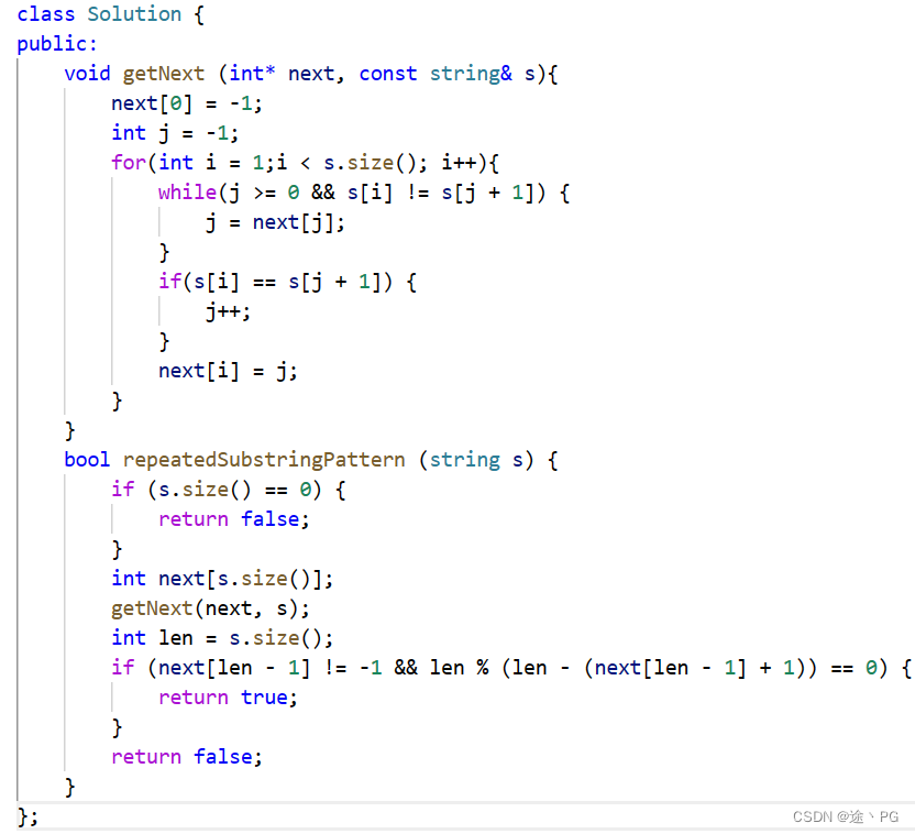 代码随想录day12（2）字符串：重复的子字符串（leetcode459）