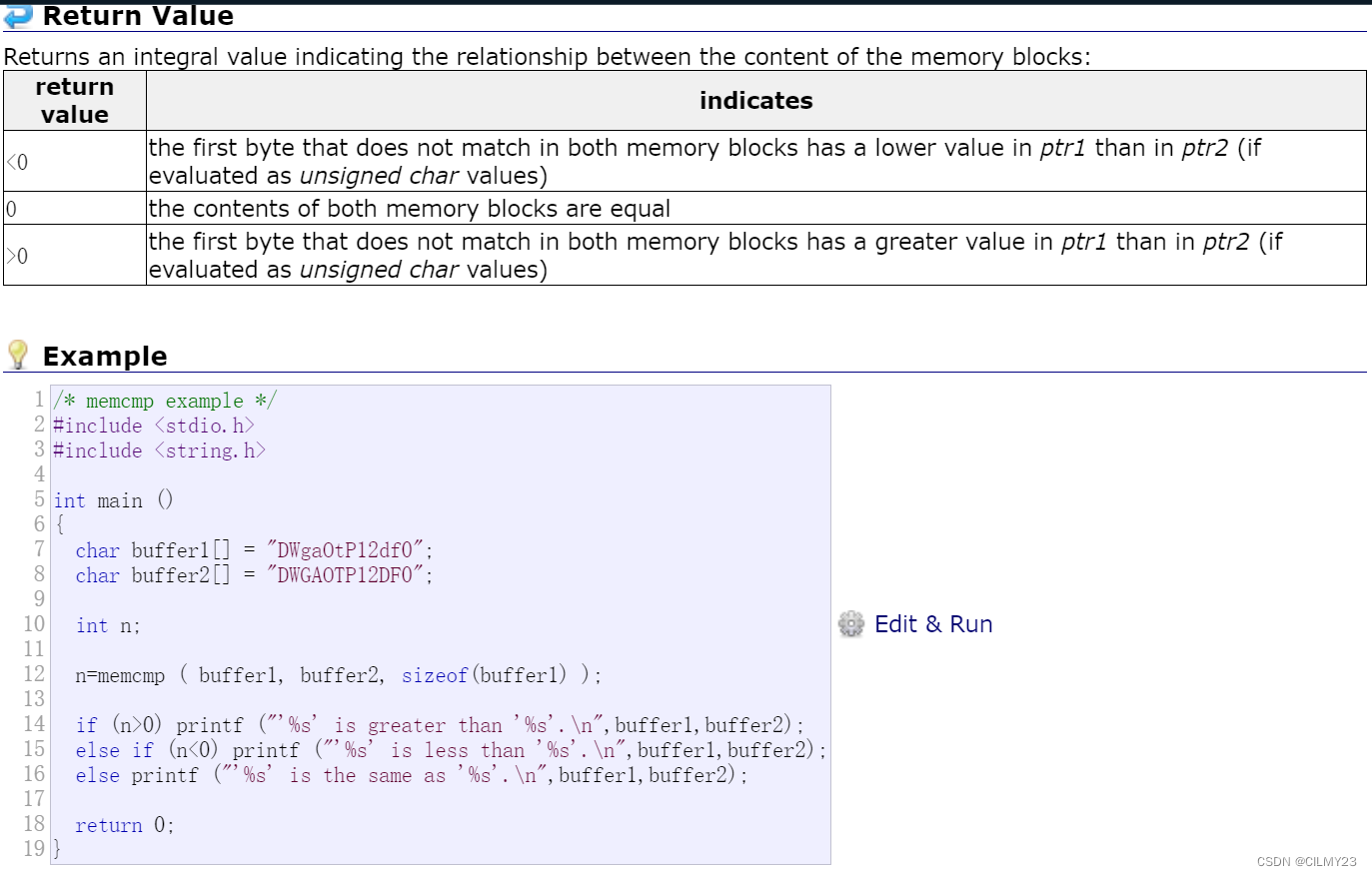 【C语言】内存操作，内存函数篇---memcpy，memmove，memset和memcmp内存函数的使用和模拟实现【图文详解】