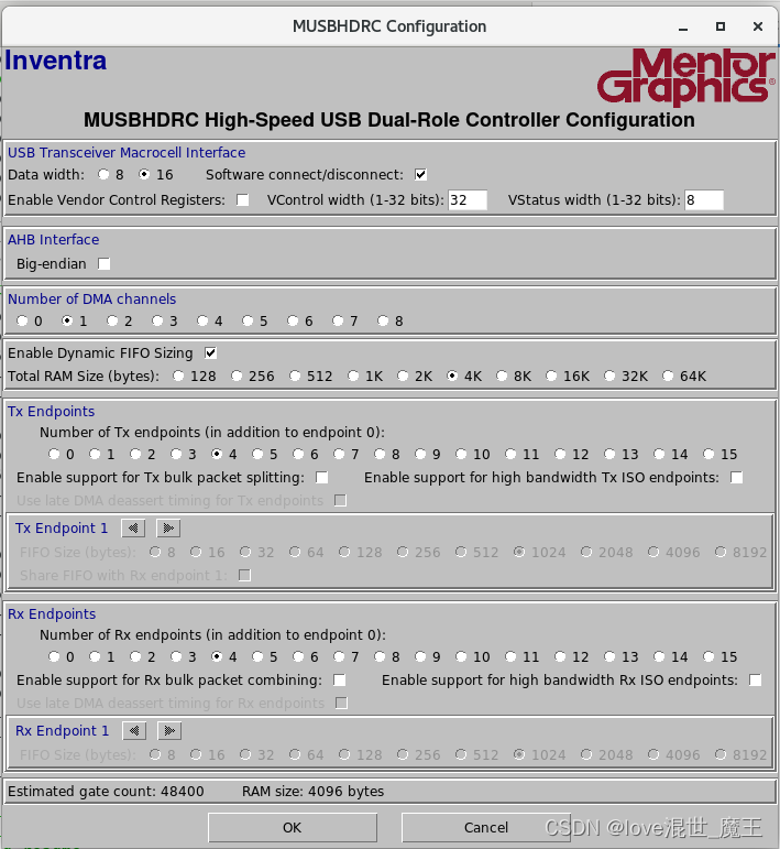 <span style='color:red;'>Mentor</span> USB Controller系列之脚本生成RTL代码