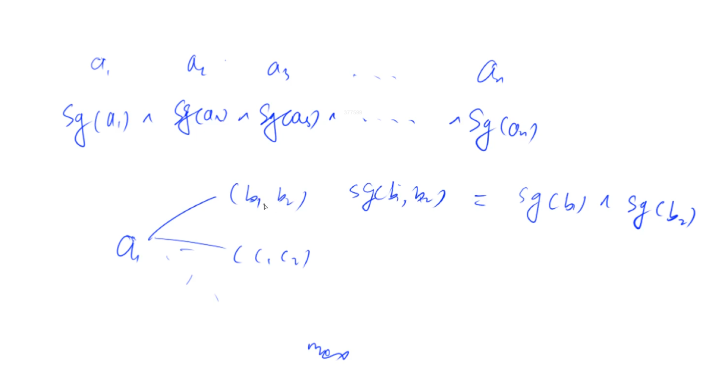 C++ <span style='color:red;'>数论</span><span style='color:red;'>相关</span><span style='color:red;'>题目</span> 博弈论：拆分-Nim游戏