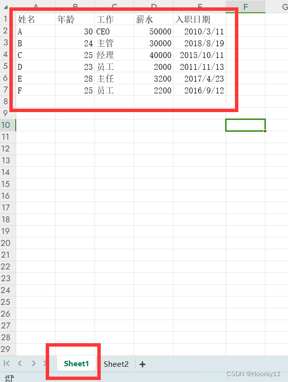 python_数据可视化_pandas_导入excel数据