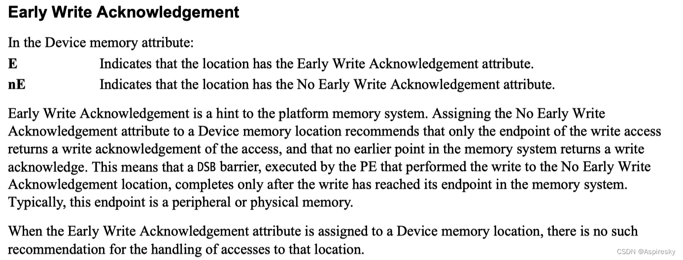 浅析ARMv8体系结构：Memory Type