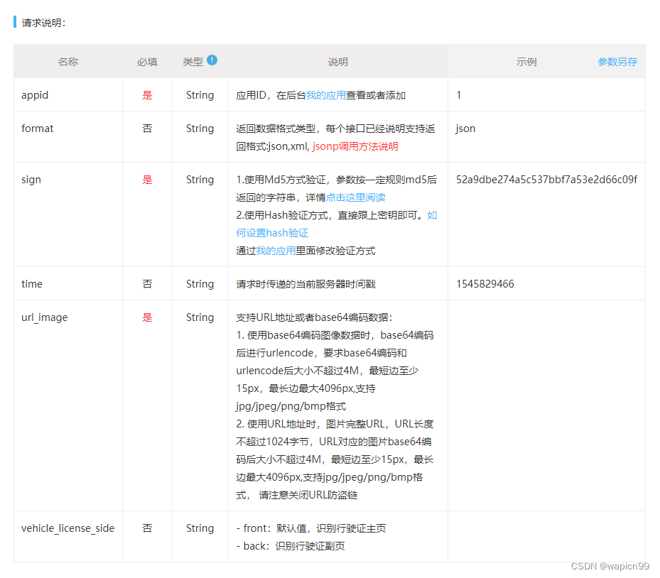 行驶证OCR识别Api接口功能解析