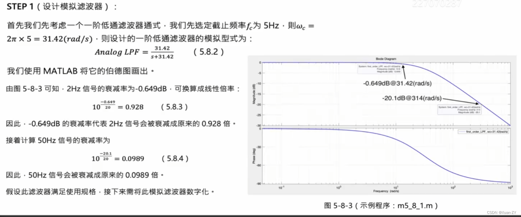 【电控笔记5.8】数字滤波器设计流程频域特性