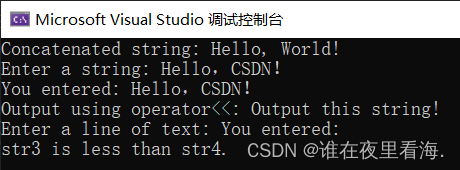 【C++】标准库中的string类