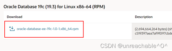 Openeuler系统安装oracle 19c
