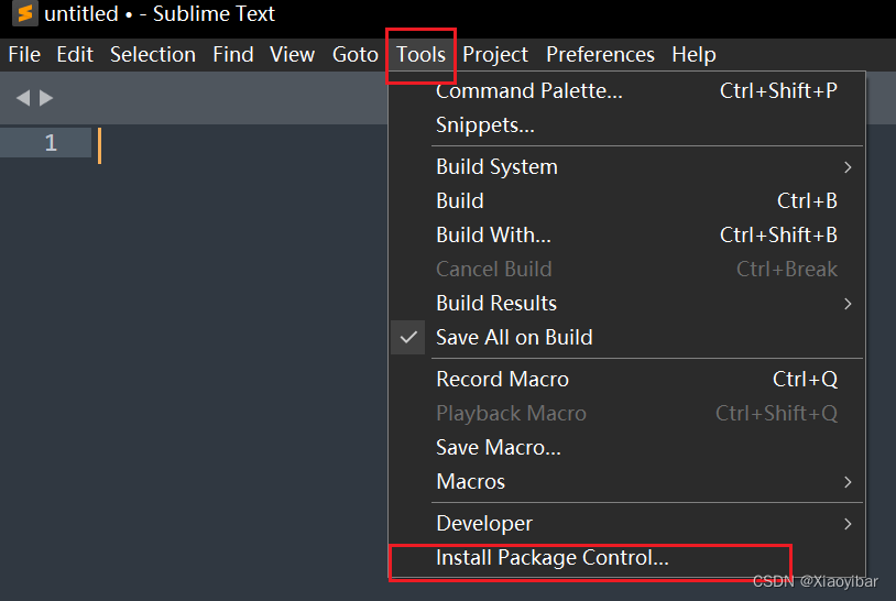 【Sublime Text】| 02——<span style='color:red;'>常</span><span style='color:red;'>用</span><span style='color:red;'>插</span><span style='color:red;'>件</span><span style='color:red;'>安装</span>及配置