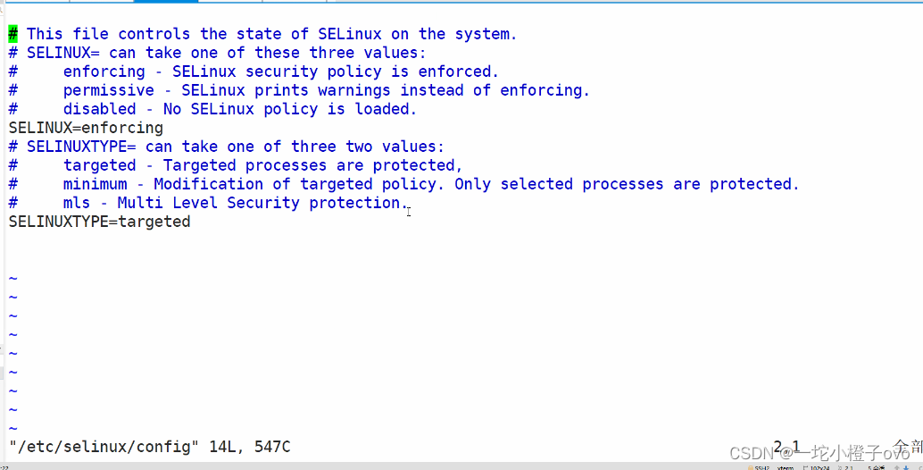 Linux系统——SElinux