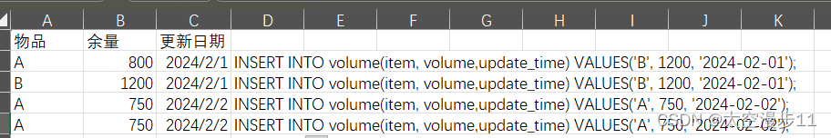 Excel数据转sql、json、html