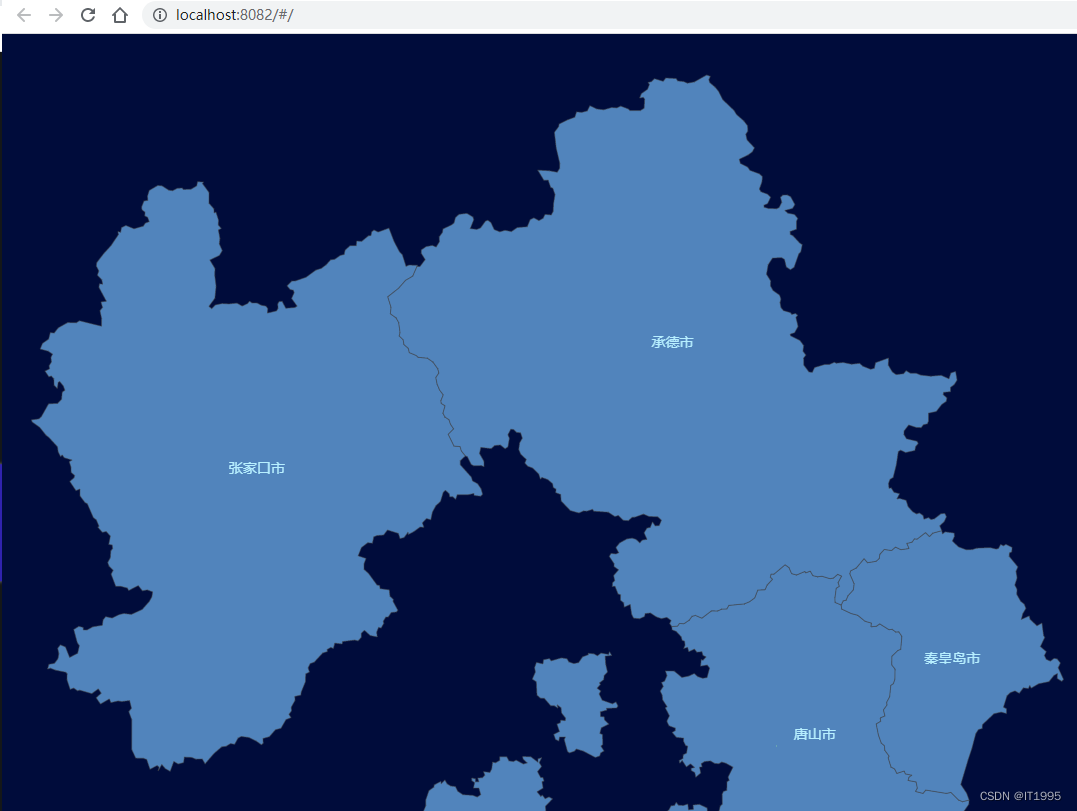 echarts笔记-GeoJSON河北数据下并裁剪为冀北地图并使用echarts加载