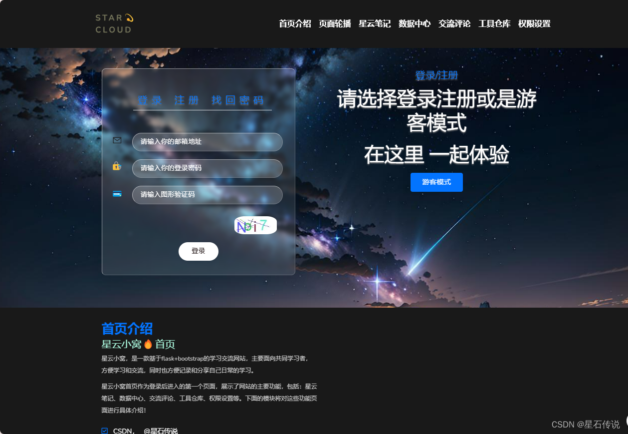 星云小窝项目1.0——项目介绍（一）