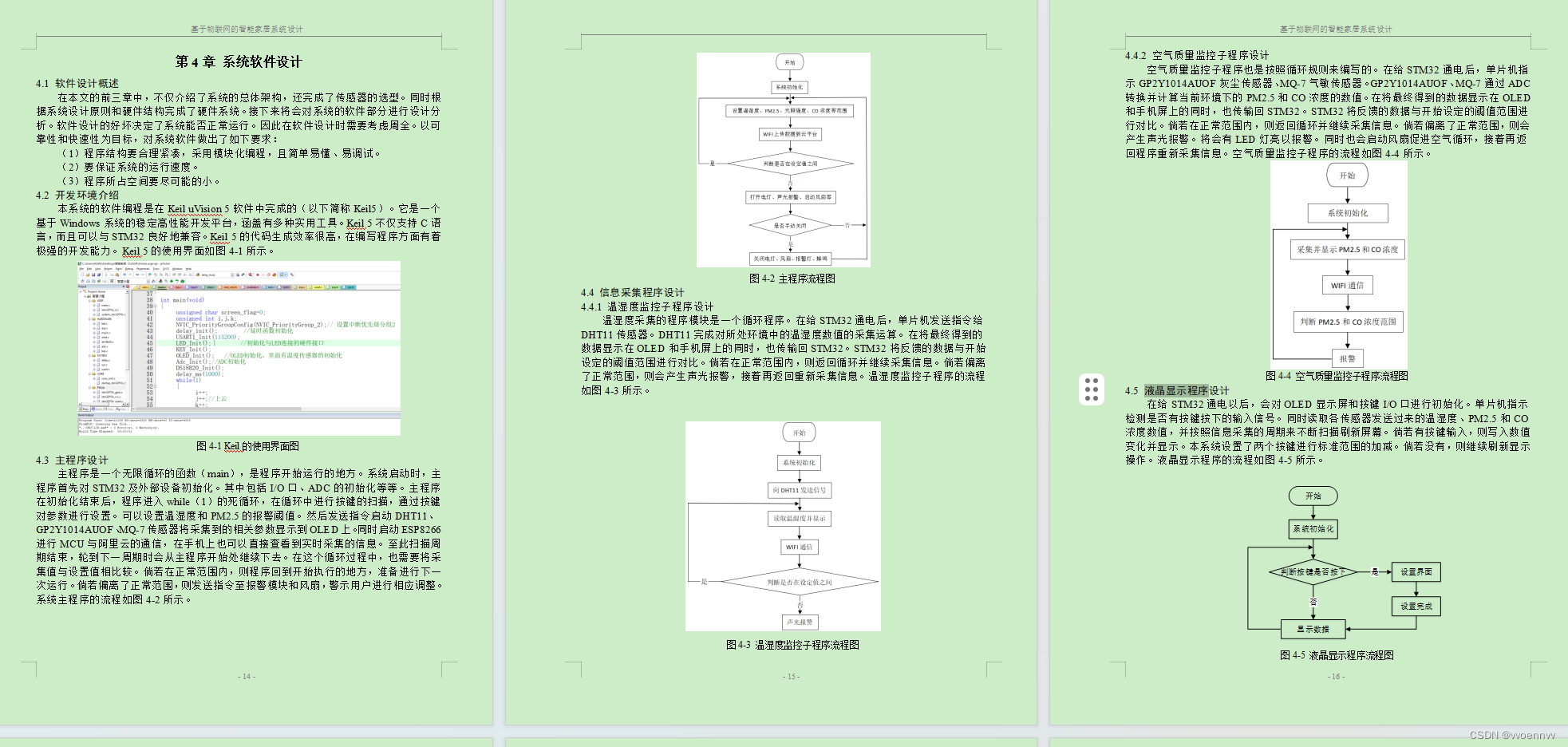 STM32 ESP8266 物联网智能温室大棚 源码PCB原理图 设计文档