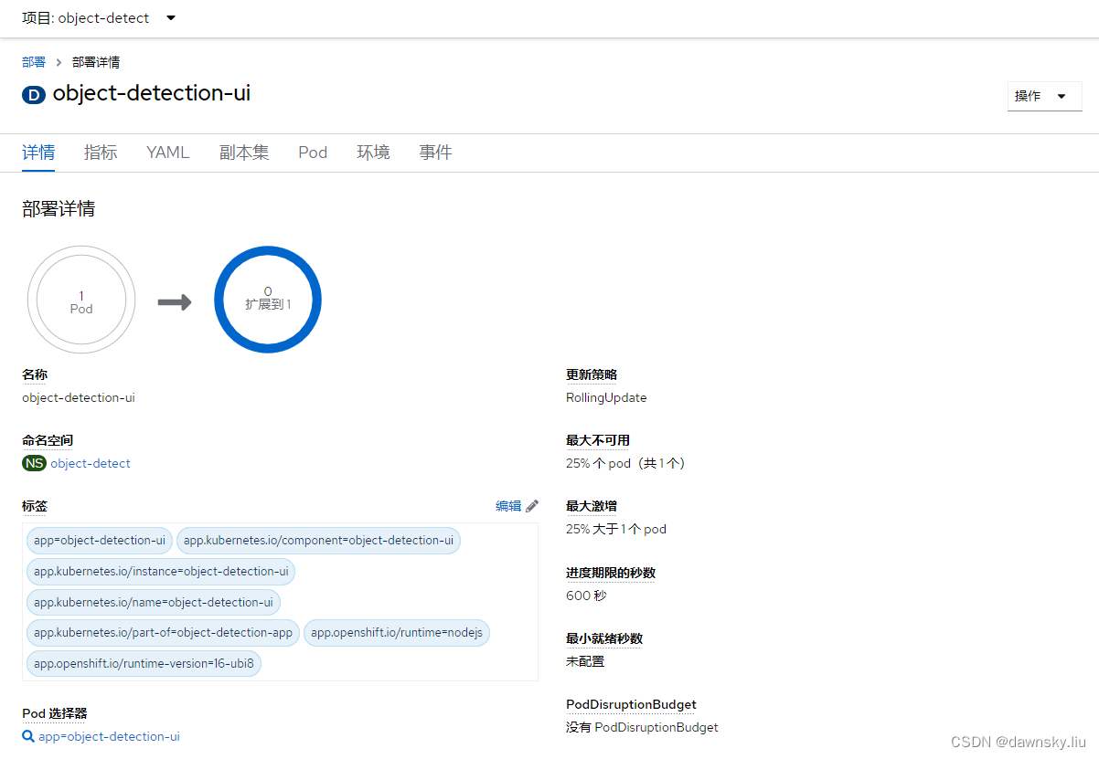 OpenShift 4 - 在 OpenShift 上运行物体检测 AI/ML 应用