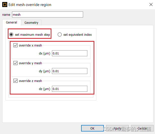 Lumerical FDTD Setup Tips ------ Solver Region Settings