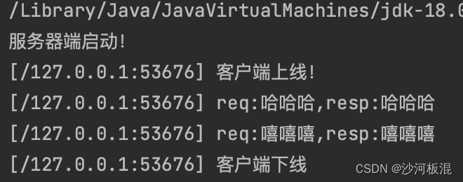 【Java】网络编程-TCP回显服务器代码编写