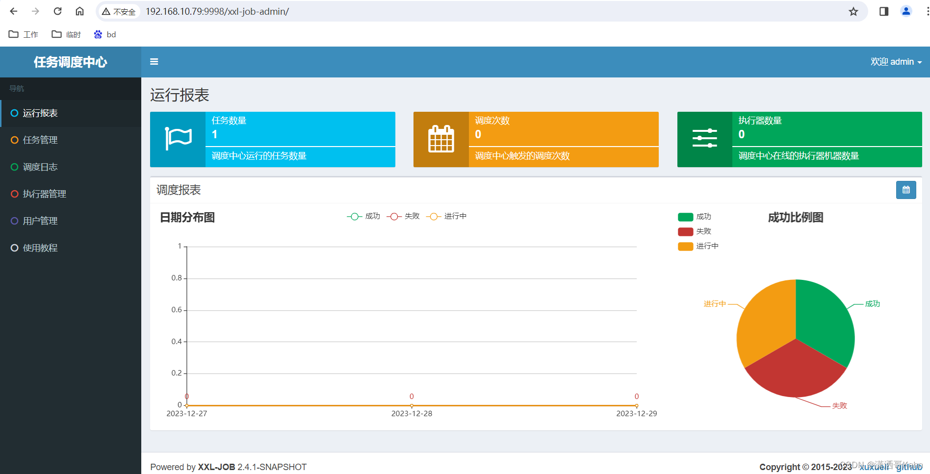 centos7部署xxl-job-admin