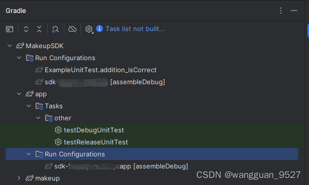 Android Studio Gradle设置查看全部task