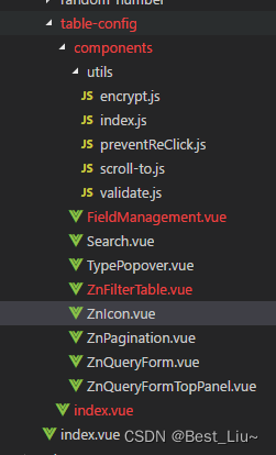 VUE element-ui实现表格动态展示、动态删减列、动态排序、动态搜索条件配置