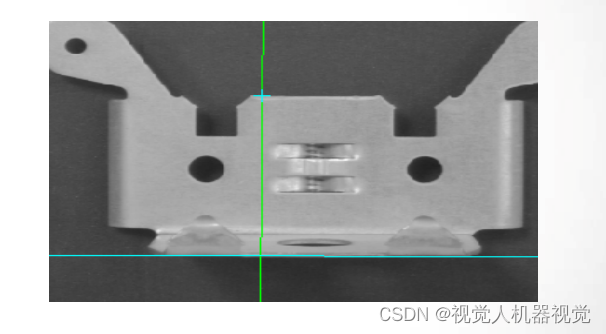 康耐视visionpro-CogCreateLinePerpendicularTool操作操作工具详细说明