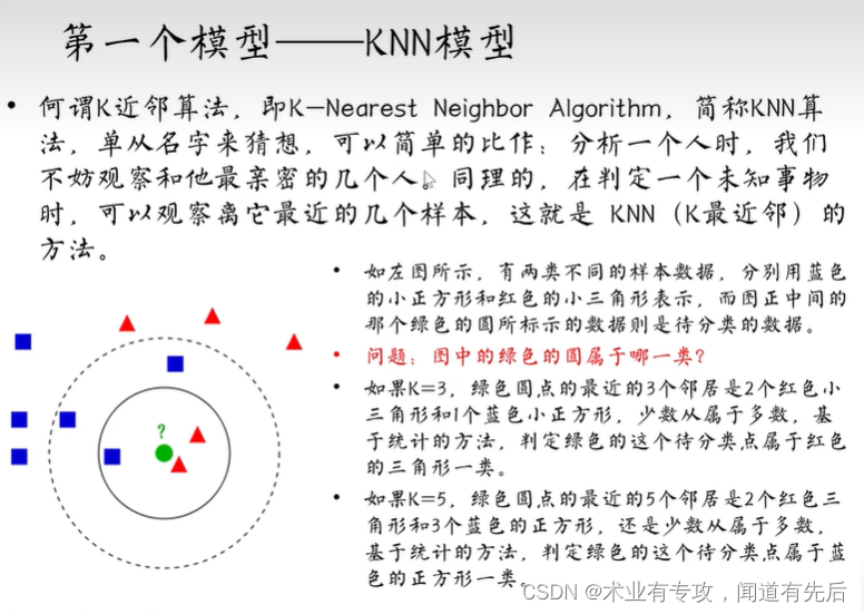 KNN&朴素贝叶斯（根据已知推测未知）