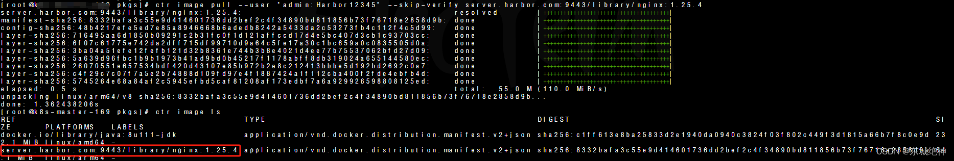 《Kubernetes部署篇：基于麒麟V10+ARM64架构部署harbor v2.4.0镜像仓库》