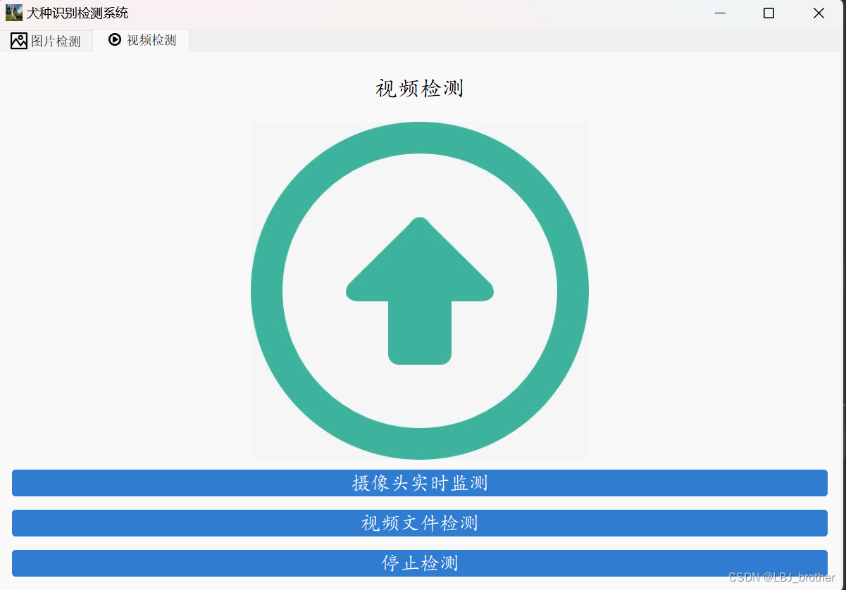 yolov5pyqt5犬种识别检测可视化界面