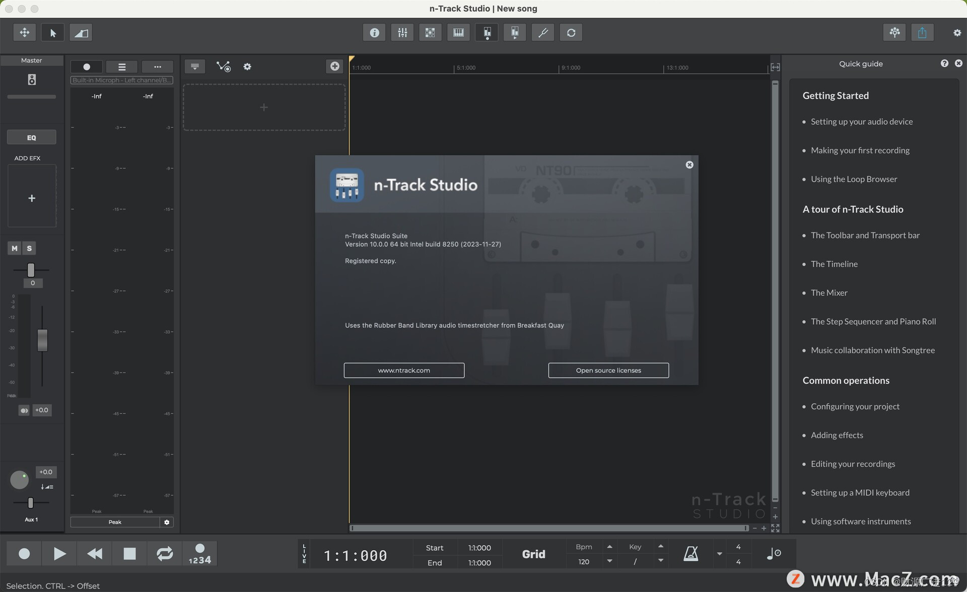 n-Track Studio Suite，音频录制与编辑的新纪元