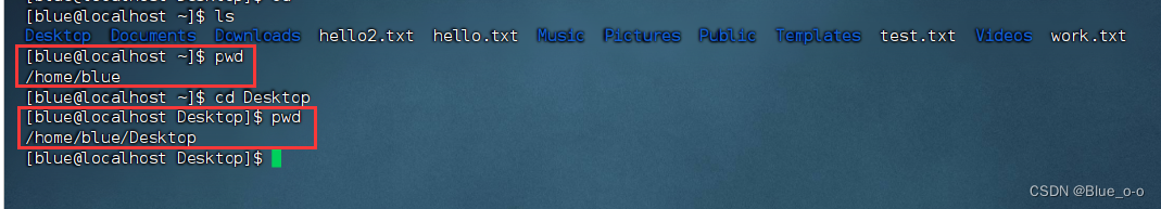 Linux目录切换相关命令@cd/pwd